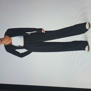 LARGE    HALARA MOP CORDUROY CASUAL PANTS